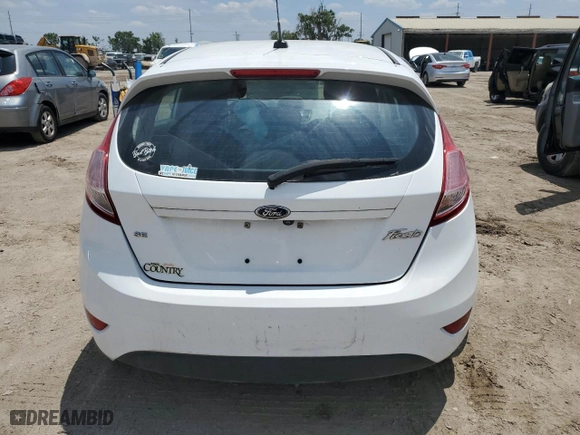 2019 Ford Fiesta SE with VIN 3FADP4EJ2KM107207, listed as a Copart auction lot 54461983 with 67,072 mi miles and Clean Title. Bid and sale history available at carsss.com. Image 6.