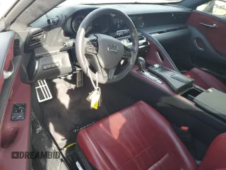 2018 Lexus LC 500h z VIN JTHHP5AY9JA002310, wystawiony jako Copart lot #82800584 z przebiegiem 41 062 mil mil oraz Szkoda całkowita • Salvage title. Historia ofert i sprzedaży dostępna na DreamBid. Obrazek 8.