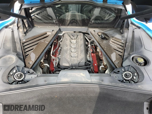 2020 Chevrolet Corvette 2LT with VIN 1G1Y72D45L5117631, listed as a Copart auction lot 49029335 with 43,587 mi miles and Salvage title. Bid and sale history available at DreamBid. Image 11.