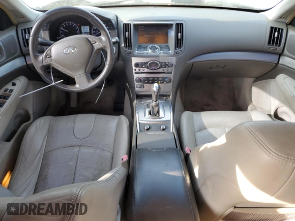 2012 Infiniti G25 Journey with VIN JN1DV6AP2CM701169, listed as a Copart auction lot 52416485 with 147,748 mi miles and Salvage Title. Bid and sale history available at DreamBid. Image 8.