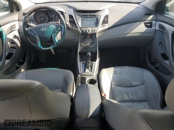 2014 Hyundai Elantra SE with VIN 5NPDH4AEXEH500138, listed as a Copart auction lot 52963765 with 147,466 mi miles and Salvage Title. Bid and sale history available at DreamBid. Image 8.