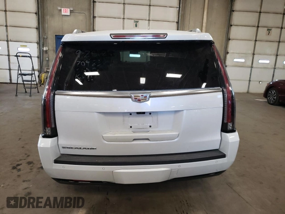 2018 Cadillac Escalade ESV Platinum z VIN 1GYS4KKJ7JR120920, wystawiony jako Copart lot #73478424 z przebiegiem 130 860 mil mil oraz Szkoda całkowita • Salvage title. Historia ofert i sprzedaży dostępna na DreamBid. Obrazek 6.