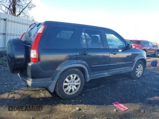 2005 Honda CR-V EX SE with VIN JHLRD78975C026174, listed as a Copart auction lot 86783814 with 208,498 mi miles and Clean Title. Bid and sale history available at carsss.com. Image 3.