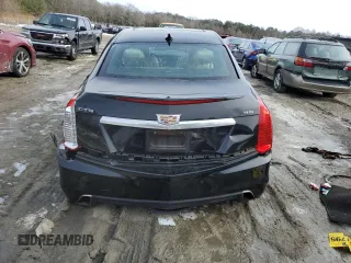 2017 Cadillac CTS Luxury RWD with VIN 1G6AR5SS5H0145930, listed as a Copart auction lot 88626675 with 95,244 mi miles and Salvage Title. Bid and sale history available at DreamBid. Image 6.