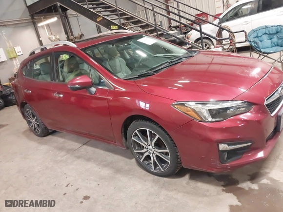 2017 Subaru Impreza Limited with VIN 4S3GTAU62H3738810, listed as a IAAI auction lot 41225478 with 52,606 mi miles. Bid and sale history available at carsss.com. Image 13.