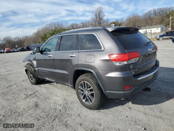 2017 Jeep Grand Cherokee Limited with VIN 1C4RJFBG9HC602116, listed as a Copart auction lot 50340655 with 120,311 mi miles and Salvage Title. Bid and sale history available at carsss.com. Image 2.