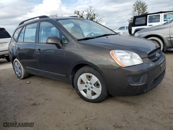 2009 Kia Rondo LX Base with VIN KNAFG528397257483, listed as a Copart auction lot 73800174 with 0 mi miles and Salvage Title. Bid and sale history available at carsss.com. Image 4.