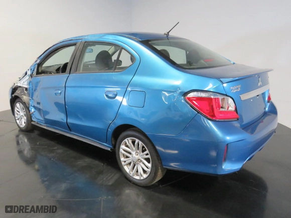 2021 Mitsubishi Mirage G4 SE with VIN ML32FVFJ0MHF02489, listed as a Copart auction lot 77465454 with 34,152 mi miles and Clean Title. Bid and sale history available at carsss.com. Image 4.
