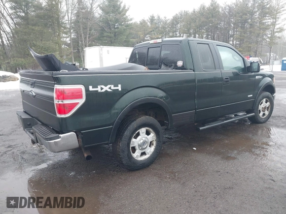 2012 Ford F-150 XL with VIN 1FTFX1ET2CFC15332, listed as a IAAI auction lot 41391936 with 1 mi miles. Bid and sale history available at carsss.com. Image 4.