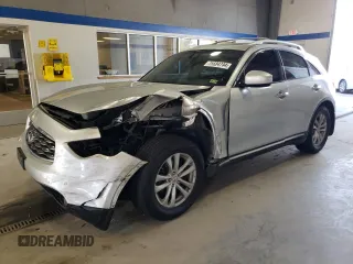 2011 Infiniti FX35 with VIN JN8AS1MW7BM141778, listed as a Copart auction lot 75684744 with 198,444 mi miles and Salvage Title. Bid and sale history available at carsss.com. Image 1.
