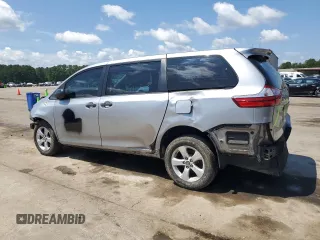 2018 Toyota Sienna L with VIN 5TDZZ3DCXJS928724, listed as a Copart auction lot 58067154 with 233,628 mi miles and Salvage Title. Bid and sale history available at DreamBid. Image 2.