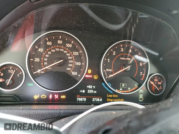 2016 BMW 4 Series 435i xDrive с VIN WBA3R5C50GK374062, выставлен на аукционе Copart как лот 46268235 с пробегом 76 878 миль миль и Списание • Salvage title. История ставок и продаж доступна на DreamBid. Изображение 9.