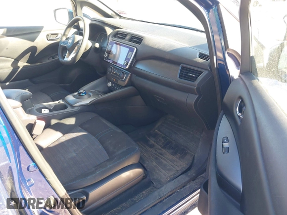 2019 Nissan LEAF SL Plus with VIN 1N4BZ1CP3KC320319, listed as a IAAI auction lot 41467513 with 53,702 mi miles and . Bid and sale history available at DreamBid. Image 5.