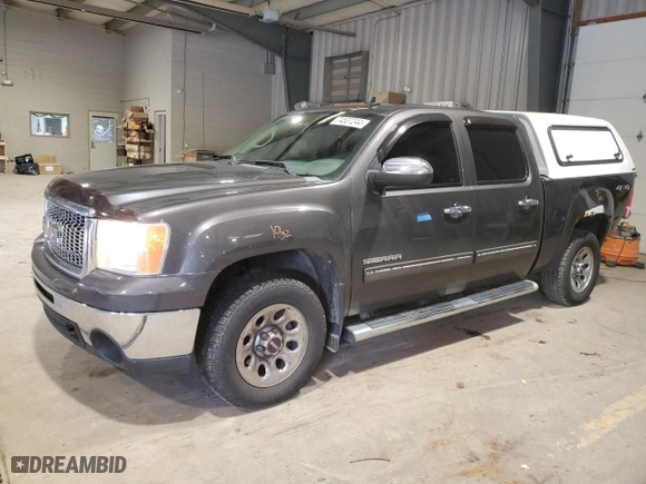 2011 GMC Sierra 1500 SL with VIN 3GTP2UEA4BG252253, listed as a Copart auction lot 74537244 with 169,189 mi miles and Salvage Title. Bid and sale history available at carsss.com. Image 1.