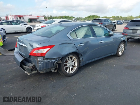 2011 Nissan Maxima SV with VIN 1N4AA5AP0BC822802, listed as a IAAI auction lot 42481898 with 158,527 mi miles and . Bid and sale history available at DreamBid. Image 4.