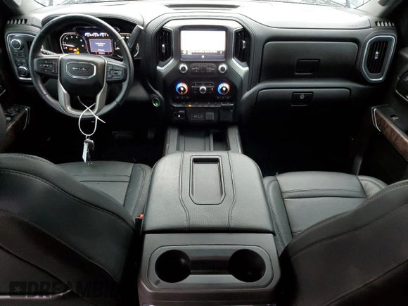 2022 GMC Sierra 1500 Limited Denali with VIN 3GTU9FEL1NG175051, listed as a Copart auction lot 72429374 with 15,200 mi miles and Salvage Title. Bid and sale history available at carsss.com. Image 8.