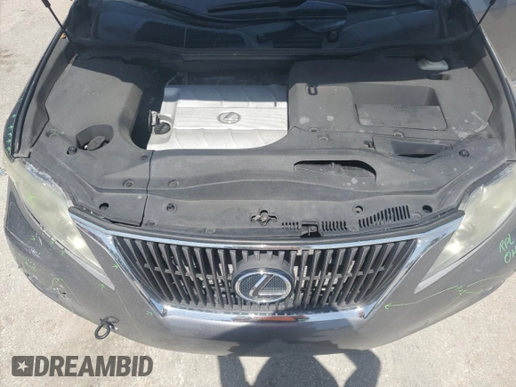 2012 Lexus RX 350 with VIN 2T2ZK1BA5CC071651, listed as a Copart auction lot 62826795 with 173,109 mi miles and Salvage title. Bid and sale history available at DreamBid. Image 12.