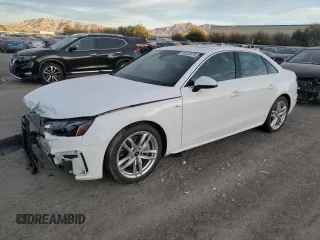 2022 Audi A4 S line Premium Plus z VIN WAUEAAF45NN011215, wystawiony jako Copart lot #45233575 z przebiegiem 48 018 mil mil oraz Szkoda całkowita • Salvage title. Historia ofert i sprzedaży dostępna na DreamBid. Obrazek 1.