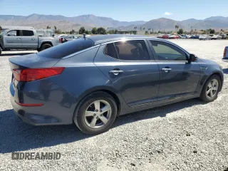 2015 Kia Optima LX with VIN KNAGM4A73F5562330, listed as a Copart auction lot 63159215 with 168,953 mi miles and Clean title. Bid and sale history available at DreamBid. Image 3.