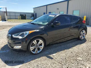 2014 Hyundai Veloster with VIN KMHTC6AD3EU185584, listed as a Copart auction lot 50025275 with 96,863 mi miles and Clean Title. Bid and sale history available at carsss.com. Image 1.