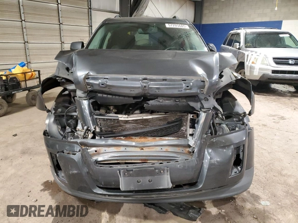2011 GMC Terrain SLE-2 with VIN 2CTFLTEC3B6308090, listed as a Copart auction lot 57205685 with 143,676 mi miles and Salvage title. Bid and sale history available at DreamBid. Image 5.