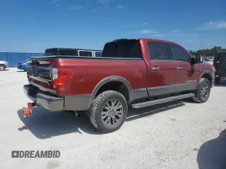 2016 Nissan Titan XD Platinum Reserve with VIN 1N6BA1F22GN512132, listed as a Copart auction lot 75074164 with 120,426 mi miles and Salvage Title. Bid and sale history available at carsss.com. Image 3.