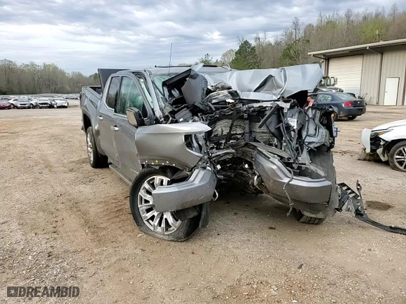 2020 GMC Sierra 1500 Denali with VIN 3GTU9FEL4LG367027, listed as a Copart auction lot 50062115 with 0 mi miles and Salvage Title. Bid and sale history available at carsss.com. Image 10.
