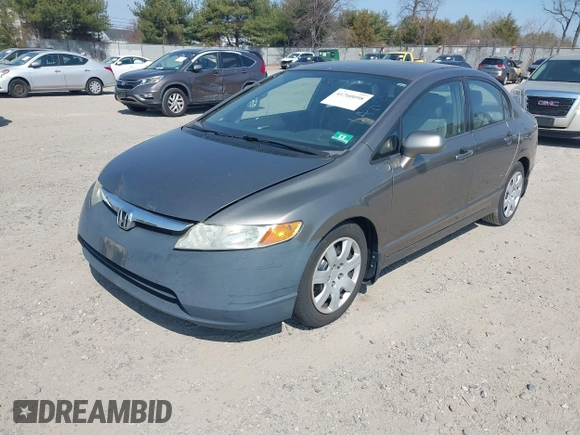 2008 Honda Civic LX with VIN 2HGFA16518H315303, listed as a IAAI auction lot 41760098 with 116,896 mi miles and . Bid and sale history available at DreamBid. Image 2.