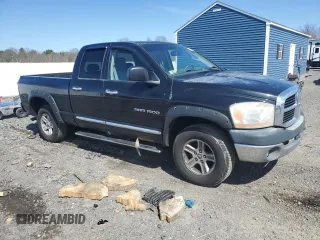 2006 Dodge 1500 SLT with VIN 1D7HU18296S631657, listed as a Copart auction lot 52211505 with 144,226 mi miles and Clean Title. Bid and sale history available at carsss.com. Image 4.