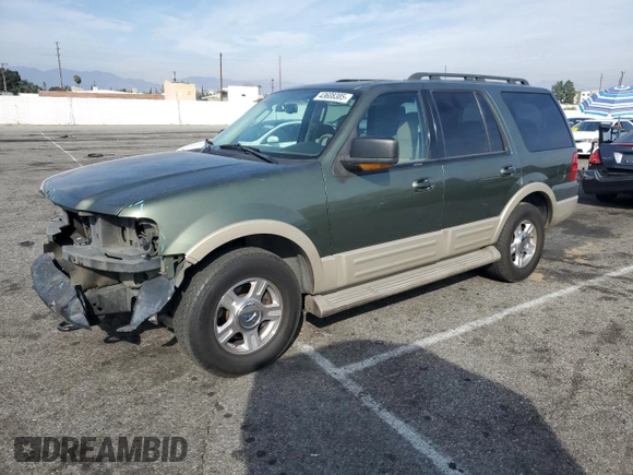 2006 Ford Expedition Eddie Bauer with VIN 1FMFU18536LA08889, listed as a Copart auction lot 43608385 with 205,096 mi miles and Salvage Title. Bid and sale history available at carsss.com. Image 1.
