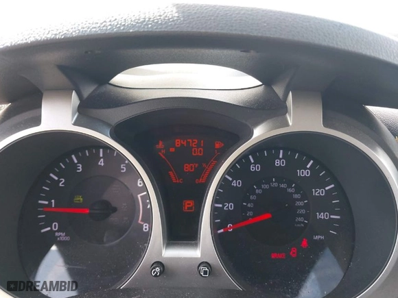2013 Nissan Juke S with VIN JN8AF5MR0DT216514, listed as a IAAI auction lot 41568951 with 84,721 mi miles. Bid and sale history available at carsss.com. Image 7.