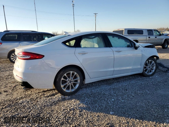 2019 Ford Fusion SE with VIN 3FA6P0HD3KR108859, listed as a Copart auction lot 46056365 with 78,145 mi miles and Salvage Title. Bid and sale history available at carsss.com. Image 3.