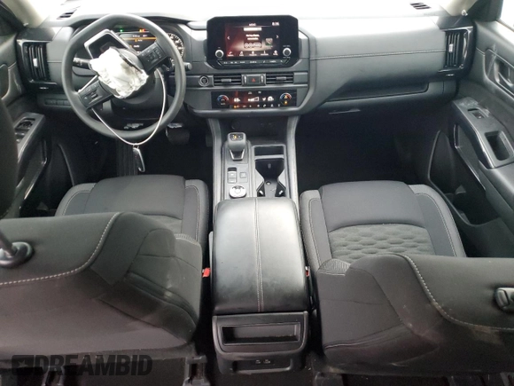 2023 Nissan Pathfinder S with VIN 5N1DR3AC9PC218234, listed as a Copart auction lot 73536874 with 24,322 mi miles and Salvage title. Bid and sale history available at DreamBid. Image 8.