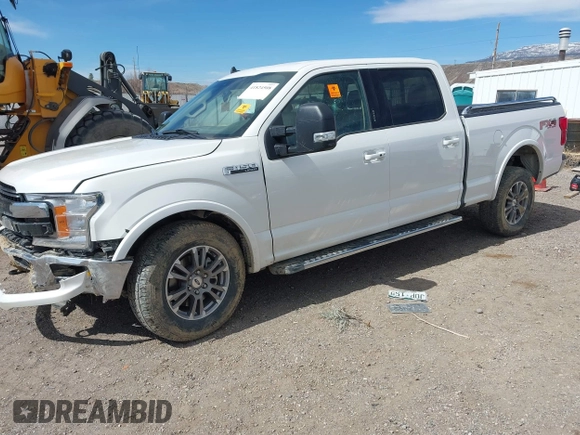 2019 Ford F-150 XL with VIN 1FTFW1E47KFA80486, listed as a IAAI auction lot 41824508 with 60,537 mi miles. Bid and sale history available at carsss.com. Image 2.