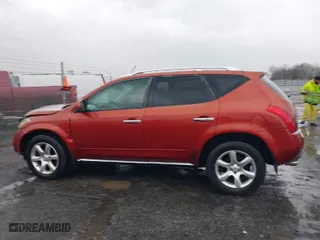 2006 Nissan Murano SL with VIN JN8AZ08W56W532907, listed as a IAAI auction lot 41441102 with 155,320 mi miles. Bid and sale history available at carsss.com. Image 14.