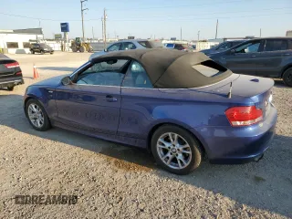 2008 BMW 1 Series 128i with VIN WBAUN13528VH80212, listed as a Copart auction lot 74763044 with 67,918 mi miles and Salvage Title. Bid and sale history available at carsss.com. Image 2.