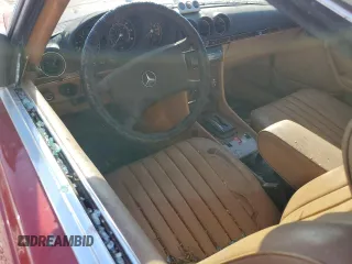 1982 Mercedes-Benz 380 with VIN WDBBA45A5CB014255, listed as a Copart auction lot 76545864 with 168,557 mi miles and Salvage Title. Bid and sale history available at carsss.com. Image 8.