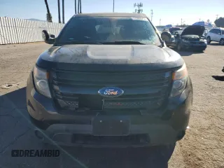 2015 Ford Utility Police Interceptor with VIN 1FM5K8AR4FGB98895, listed as a Copart auction lot 77586044 with 144,099 mi miles and Salvage Title. Bid and sale history available at carsss.com. Image 5.