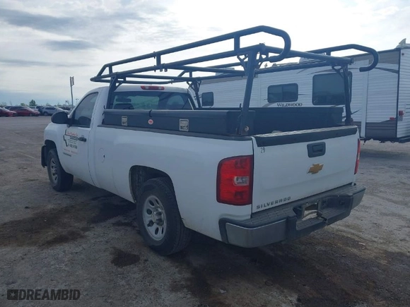 2012 Chevrolet Silverado 1500 Work Truck with VIN 1GCNCPEXXCZ120125, listed as a IAAI auction lot 41847992 with 349,392 mi miles. Bid and sale history available at carsss.com. Image 3.