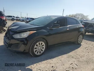 2016 Hyundai Elantra GT with VIN KMHD35LH5GU319223, listed as a Copart auction lot 52637035 with 120,478 mi miles and Salvage Title. Bid and sale history available at carsss.com. Image 1.