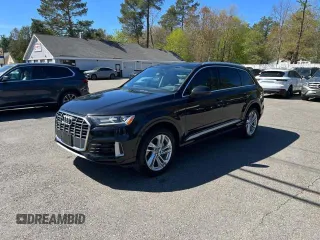 2020 Audi Q7 Premium Plus with VIN WA1LXAF77LD006064, listed as a Copart auction lot 63214205 with 97,010 mi miles and Clean title. Bid and sale history available at DreamBid. Image 1.