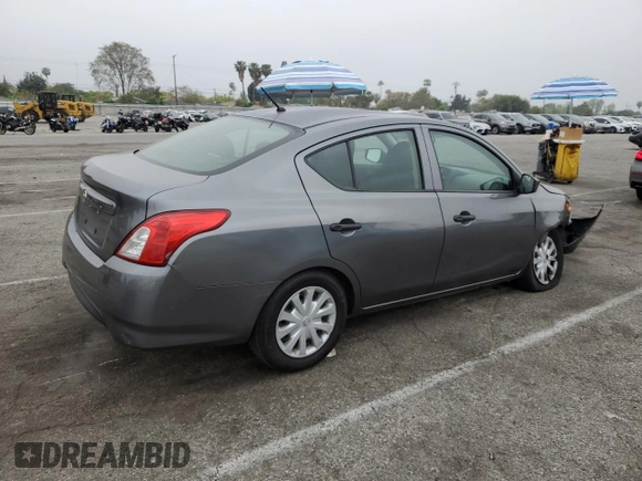 2016 Nissan Versa S with VIN 3N1CN7AP5GL916904, listed as a Copart auction lot 52231235 with 320,229 mi miles and Salvage title. Bid and sale history available at DreamBid. Image 3.