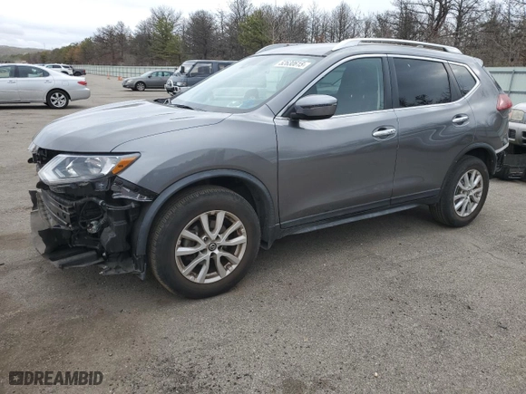 2019 Nissan Rogue S with VIN KNMAT2MV6KP533168, listed as a Copart auction lot 52630615 with 14,568 mi miles and Salvage Title. Bid and sale history available at carsss.com. Image 1.