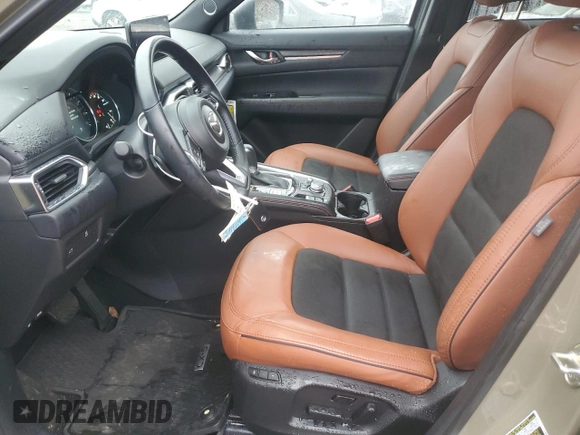 2024 Mazda CX-5 2.5 Carbon Turbo with VIN JM3KFBAY5R0419375, listed as a Copart auction lot 82000304 with 7,247 mi miles and Salvage Title. Bid and sale history available at carsss.com. Image 7.