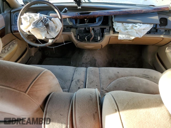 1997 Mercury Grand Marquis LS with VIN 2MELM75W3VX692074, listed as a Copart auction lot 52542335 with 211,850 mi miles and Salvage Title. Bid and sale history available at DreamBid. Image 8.