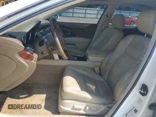 2010 Acura RL Technology with VIN JH4KB2F60AC000928, listed as a Copart auction lot 62216225 with 222,876 mi miles and Salvage title. Bid and sale history available at DreamBid. Image 7.