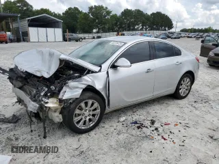 2013 Buick Regal Premium 1 with VIN 2G4GS5ER6D9220599, listed as a Copart auction lot 60376125 with 136,617 mi miles and Salvage title. Bid and sale history available at DreamBid. Image 1.