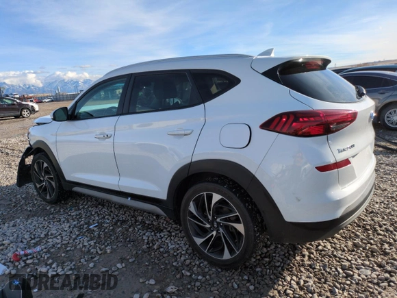 2019 Hyundai Tucson Sport z VIN KM8J3CAL7KU871099, wystawiony jako Copart lot #87232004 z przebiegiem 92 338 mil mil oraz Szkoda całkowita • Salvage title. Historia ofert i sprzedaży dostępna na DreamBid. Obrazek 2.