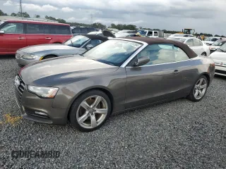 2014 Audi A5 Premium with VIN WAUAFAFH2EN000207, listed as a Copart auction lot 73767694 with Not provided miles and Salvage title. Bid and sale history available at DreamBid. Image 1.