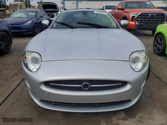 2007 Jaguar XK with VIN SAJWA44B075B14950, listed as a Copart auction lot 79556344 with 10,571 mi miles and Non Repairable. Bid and sale history available at carsss.com. Image 5.